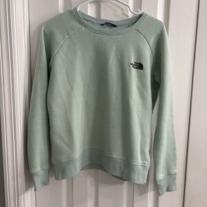 The North Face Women’s Fleece Crew Sweatshirt Mint | SZ M